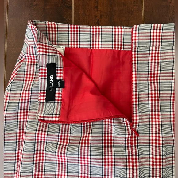 E.LAND Plaid Miniskirt - Picture 3 of 4